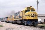 ATSF 5998, UP 951, SP 3201, and AMTK 240